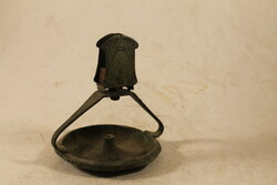 Antique bronze match and ashtray 478