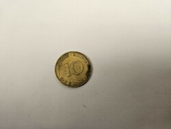 1990 to 10 pfennig j