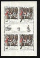 Stamp block 59.-Czechoslovakia-50 years of... 7 Euro