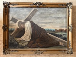 Pammer János - Jézus a kereszttel