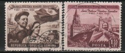 Románia 1340 Mi 1454-1455     0,80 Euró