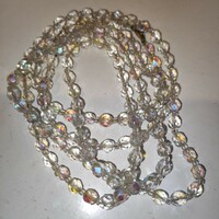Aurora borealis crystal necklace 120cm