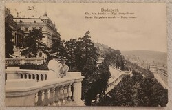 Budapest, I. ker., Királyi Várbazár, Lánchíd utca, 1915-ös képeslap