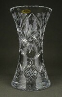 1M271 marked lead crystal vase 22.5 Cm