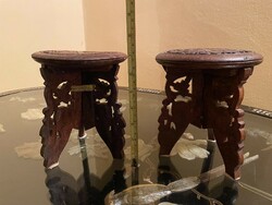 Fa mini asztalkák