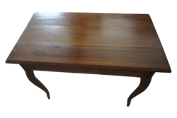 Neobarokk diófa asztal