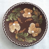 Hand painted ceramic plate / bowl