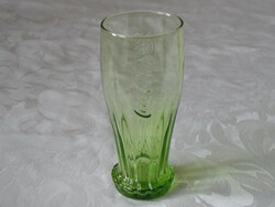 Coca cola glass (3 dl. green)