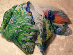 Colorful fish pattern scarf, scarf, beach towel
