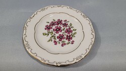 Zsolnay violet small plate, coaster