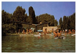 Lower mill, lower mill. Camping, beach postcard, 1982