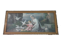 Giovanni reprodukció: Mária a kis Jézussal poszterkép
