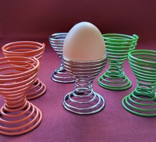 6db fém tojástartó húsvéti