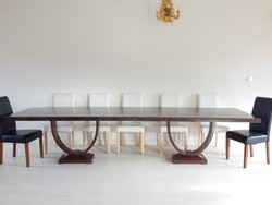 Art Deco 12 személyes tárgyalóasztal [C-23],Mérete,,350 x 100 cm.