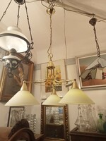 Classic Kolarz 3-branch chandelier, lamp