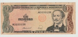 Dominica 1 peso 1988