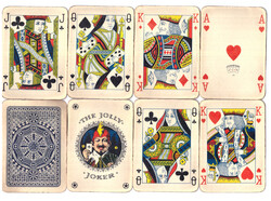 55K. Nemzetközi képes francia kártya Játékkártyagyár 1960-as évek