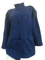 Gyapjú szép női kabát különleges pasztell színekkel  L 42