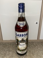 Régi Bontatlan GARRONE Bianco Vermouth Édes Fehér 1 liter RITKA Szép