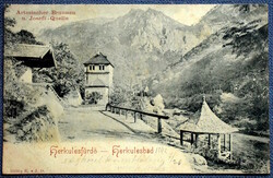 Herkulesfürdő - postcard 1902