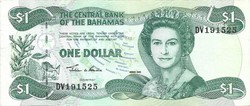 1 Dollar Bahamas 2002 j.W.Francis signature beautiful