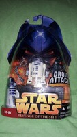 VINTAGE STAR WARS R2-D2 ARTU DETU HARCI DROID ROBOT-HASBRO játék figura BONTATLAN dobozával GYŰJTŐI