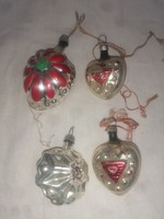 4 pieces of Christmas tree decoration