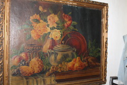Antique Signed Painting 535