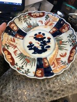Antique Japanese Imari large porcelain decorative plate, 22 cm.