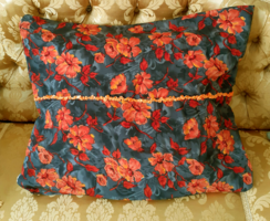 New silk decorative cushion cover 51x42 cm