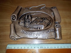 Tihany Abbey ceramic wall picture ornament plaque wall decoration