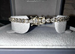 [Bargain!] 5.0 Ct. Diamond 14K Gold Tennis Bracelet