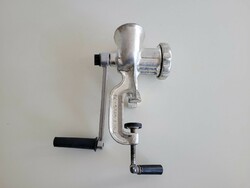 Old retro mincer meat grinder in good condition
