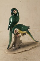 German porcelain rare parrot pair 532