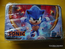 Sonic the Hedgehog metal box, storage, snack