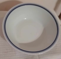 Alföldi blue-bordered jelly bowl.
