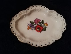 Kalocsai porcelain ring bowl