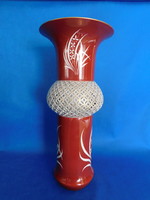 Herendi ESZTERHÁZY Óriás Kála váza  71.5 cm