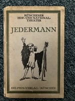 Jedermann am Münchener Hof- und Nationaltheater 1912 könyv Delphin Verlag München