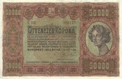 50000 Korona 1923 restored 2.