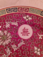 Chinese jingdezhen famille rose plate