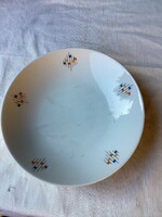 Zsolnay porcelán mély tányér 23 cm.