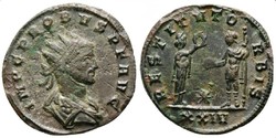 Probus 276-282 Antoninian Siscia, RESTITVT ORBIS, Római Birodalom