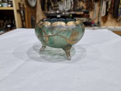 Old glass bowl