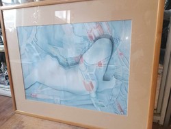 Female nude print 86*69cm