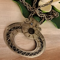 Industrial artist pendant with chain 6 cm