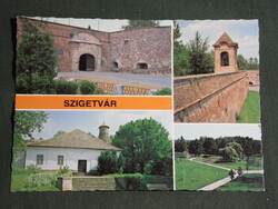 Képeslap, Szigetvár, Zrínyi vár mozaik részletek