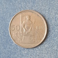 Románia - 50 bani 1955
