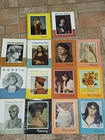 A művészet kiskönyvtára -14 kötet-híres festők és alkotásaik