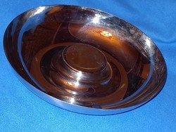 ALESSI Khodi Feiz Design különleges olasz rozsdamentes acél kínáló tál gyümölcstál